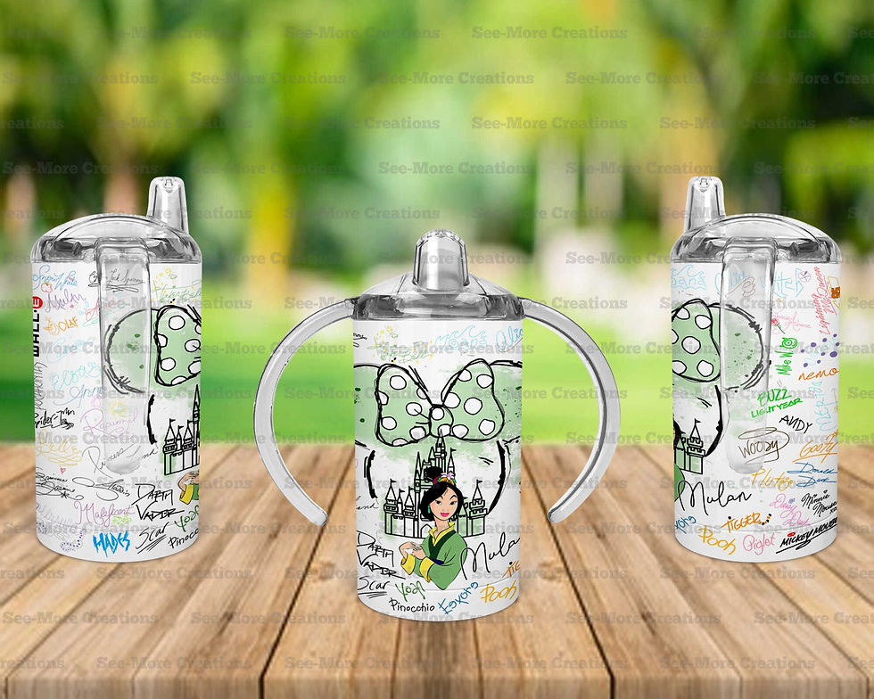 Thumbnail: Mulan Autographs #1 Skinny, Sippy & Kids Tumblers