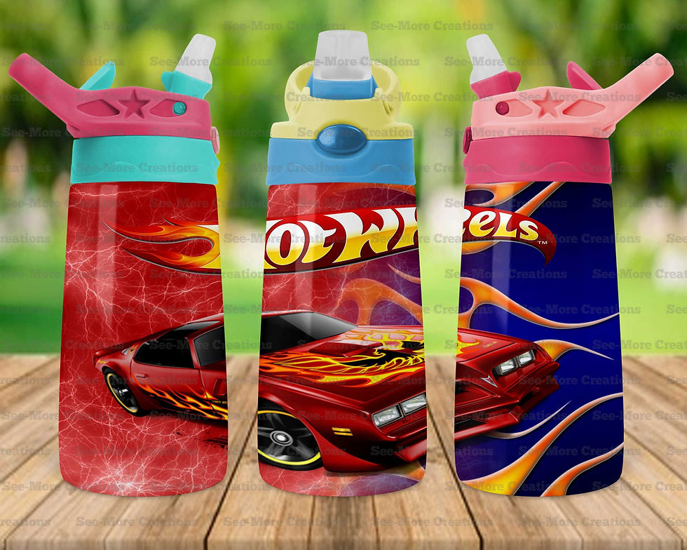 Thumbnail: Hot Wheels #14 Skinny, Sippy & Kids Tumblers