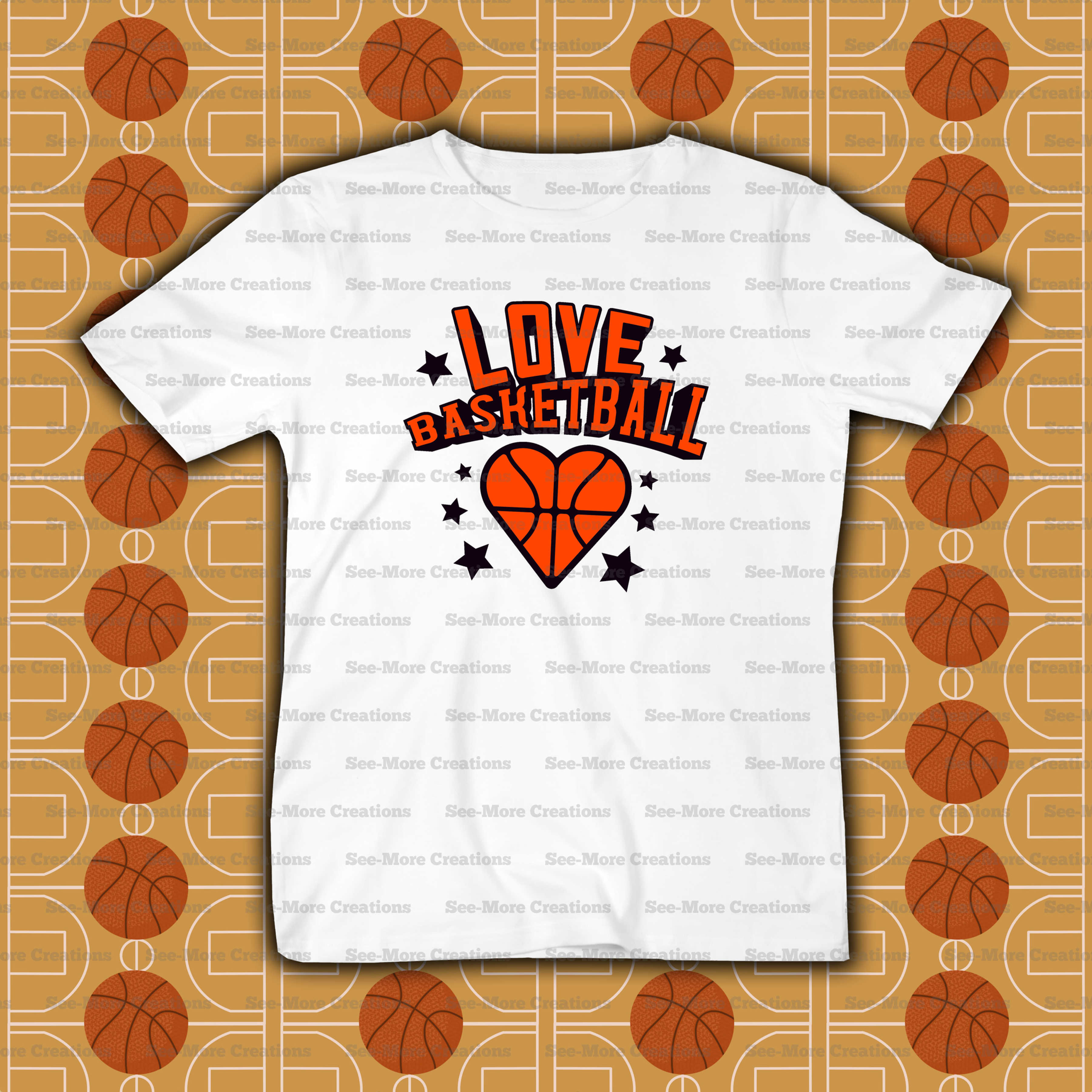 Love Basketball #11 Adult Shirt