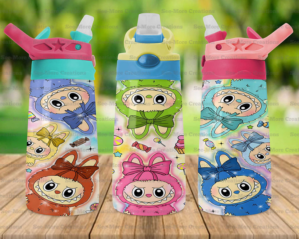 섬네일: Labubu #10 Candy Cupcakes Skinny, Sippy & Kids Tumblers