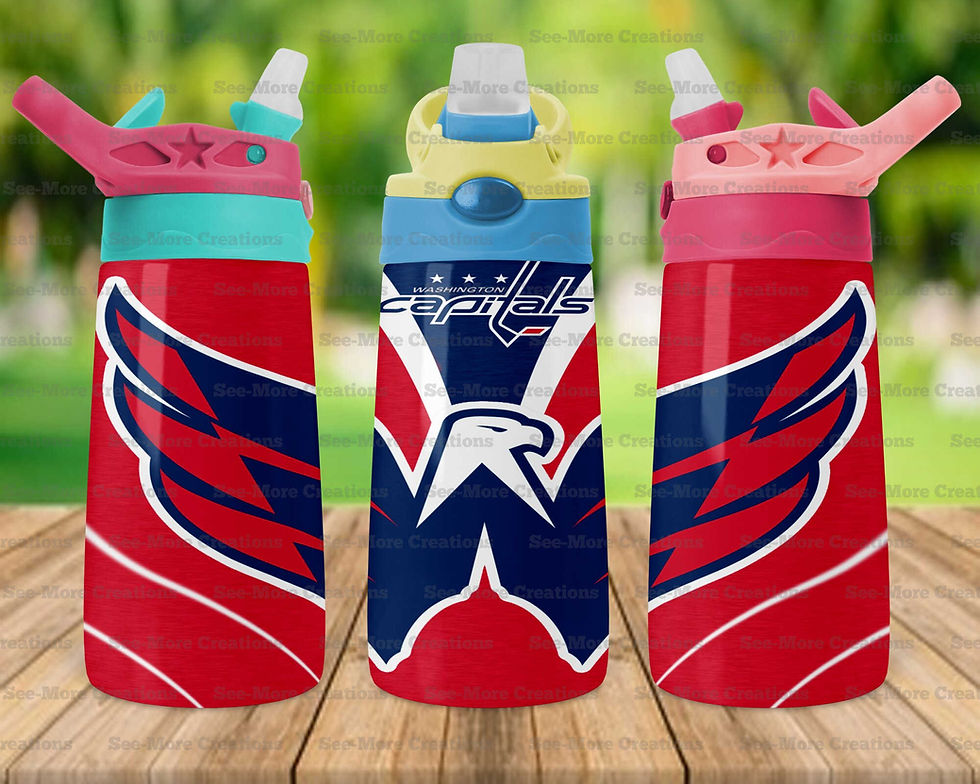 Thumbnail: Washington Capitals #1 Skinny, Sippy & Kids Tumblers