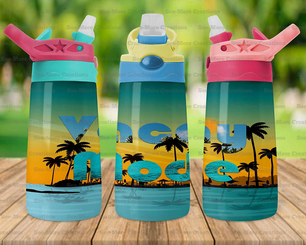 Thumbnail: Vacay Mode #3 Skinny, Sippy & Kids Tumblers