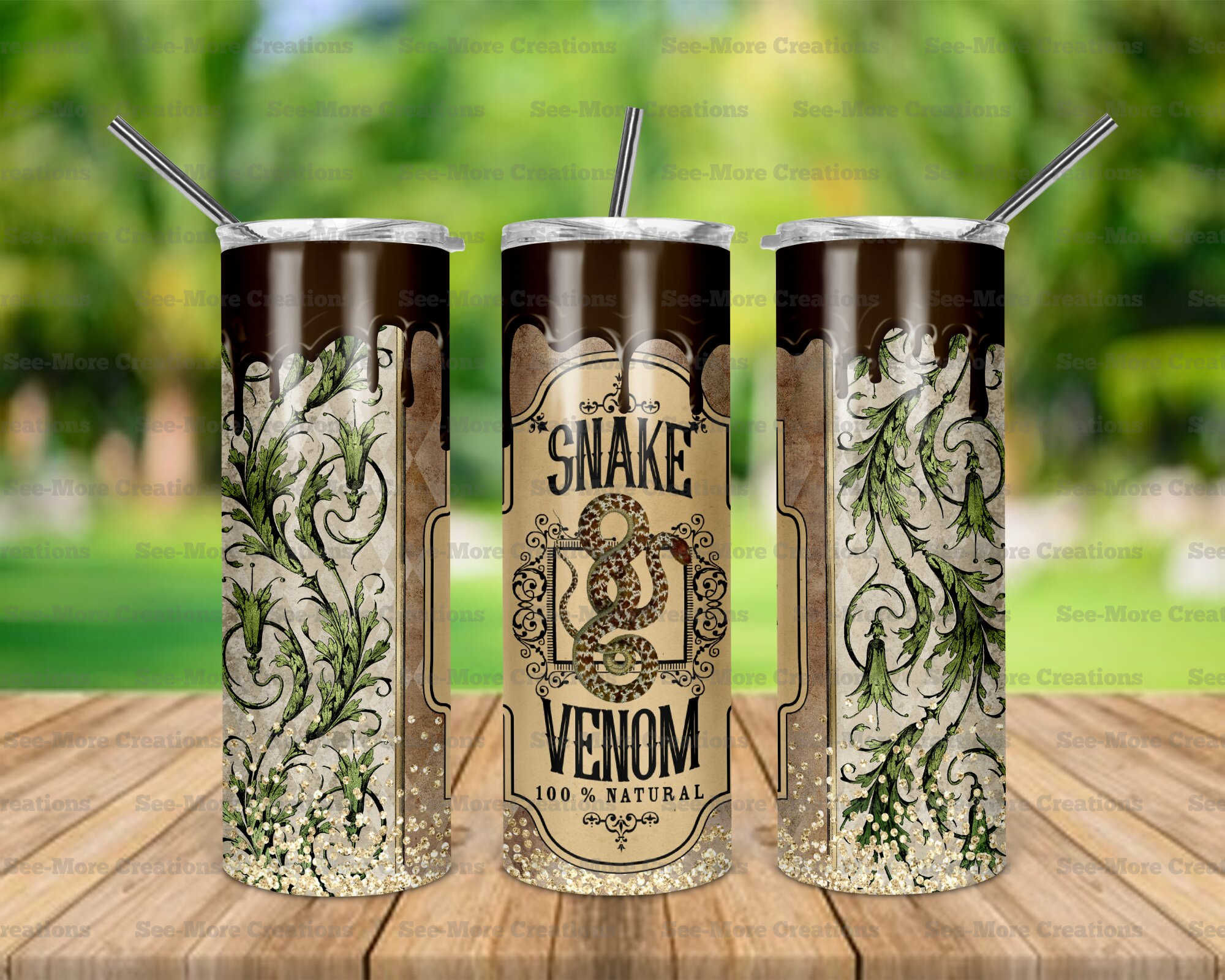 Snake Venom #1 Witch's Brew Skinny Tumbler