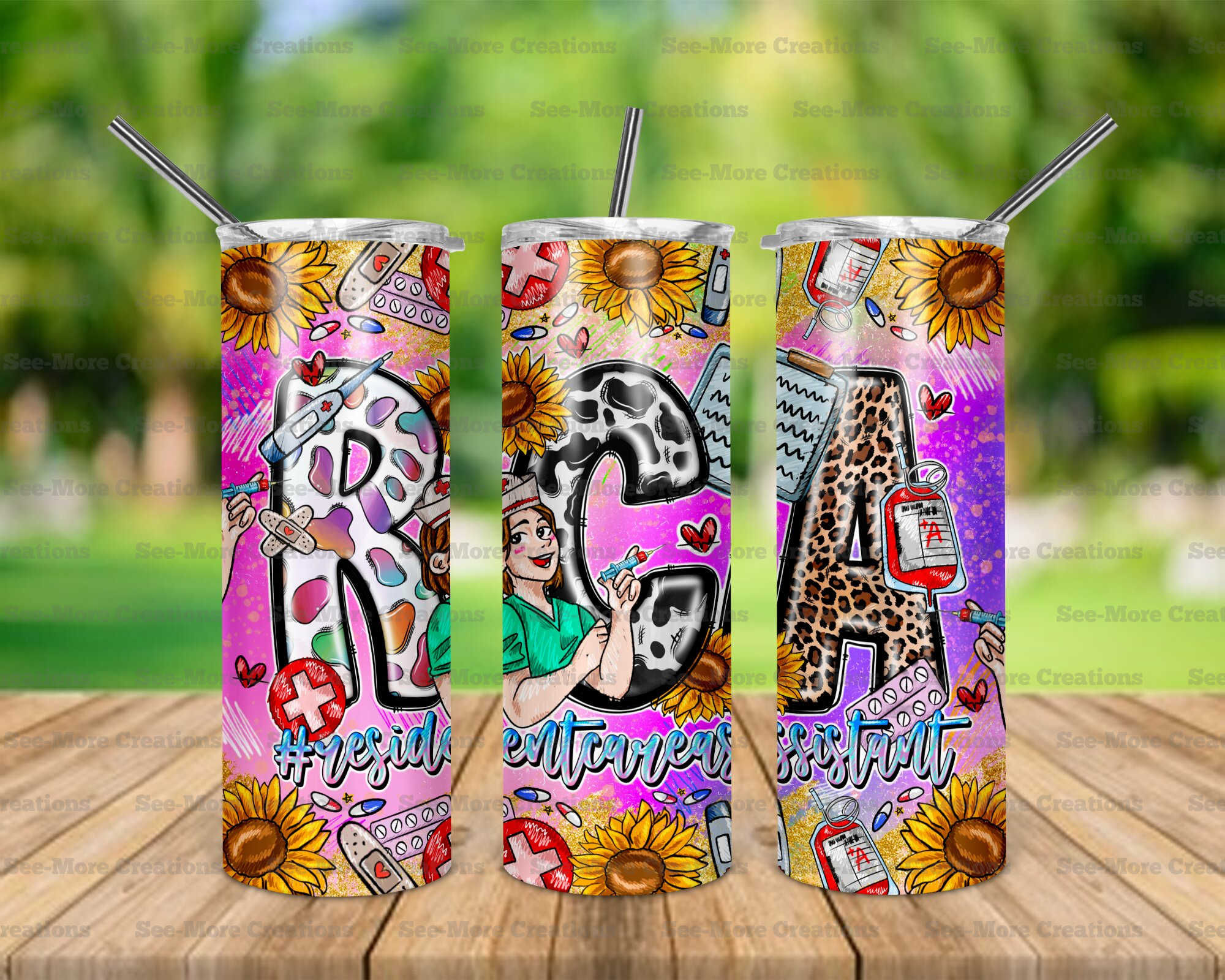 Resident Care Assistant #1 RCA Skinny Tumbler