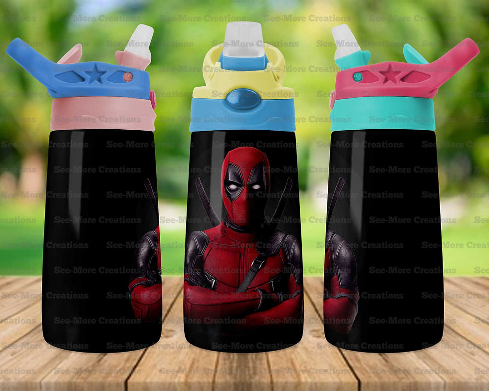 섬네일: Deadpool #1 Skinny, Sippy & Kids Tumblers