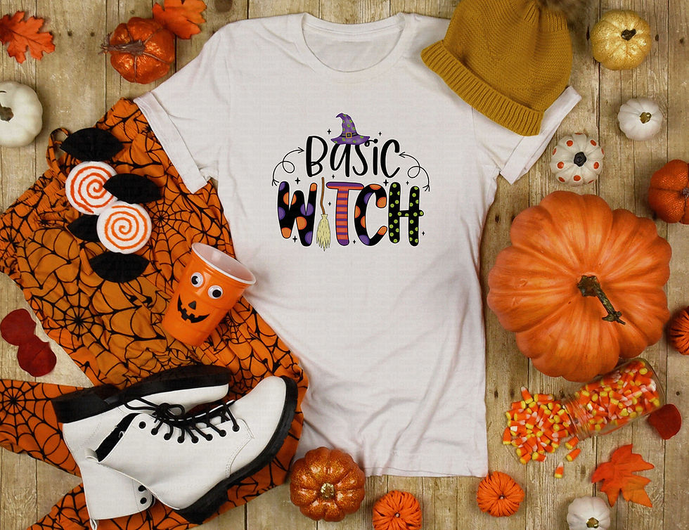 Thumbnail: Basic Witch #4 Women's Halloween Shirt