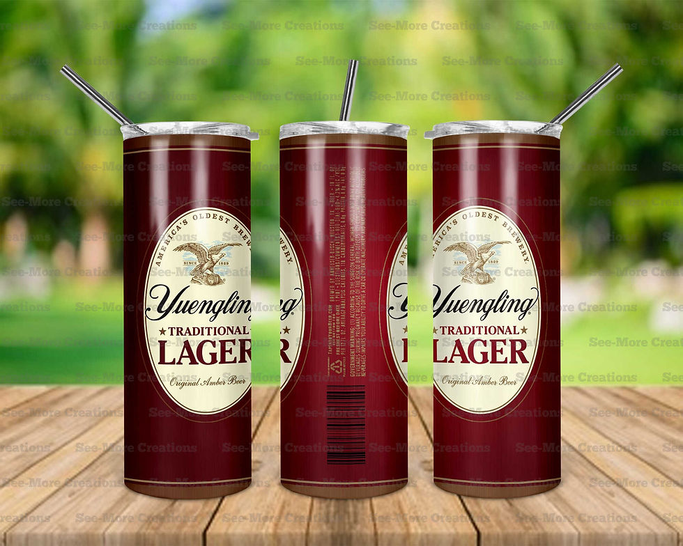 Yuengling #1 Traditional Lager Beer Skinny Tumbler