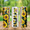 Thumbnail: Memaw #2 Glitter Print Sunflowers Skinny Tumbler