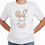 Miniatura: Aunt #1 Leopard Print Bunny Women's Easter Shirt