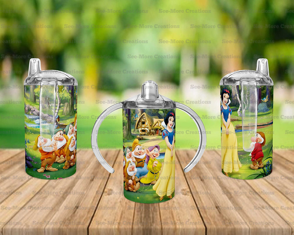 Thumbnail: Snow White & Seven Dwarfs #1 Skinny, Sippy & Kids Tumblers
