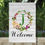 Μικρογραφία: Easter Monogram With First Letter Of Last Welcome Name Garden Flag A-M