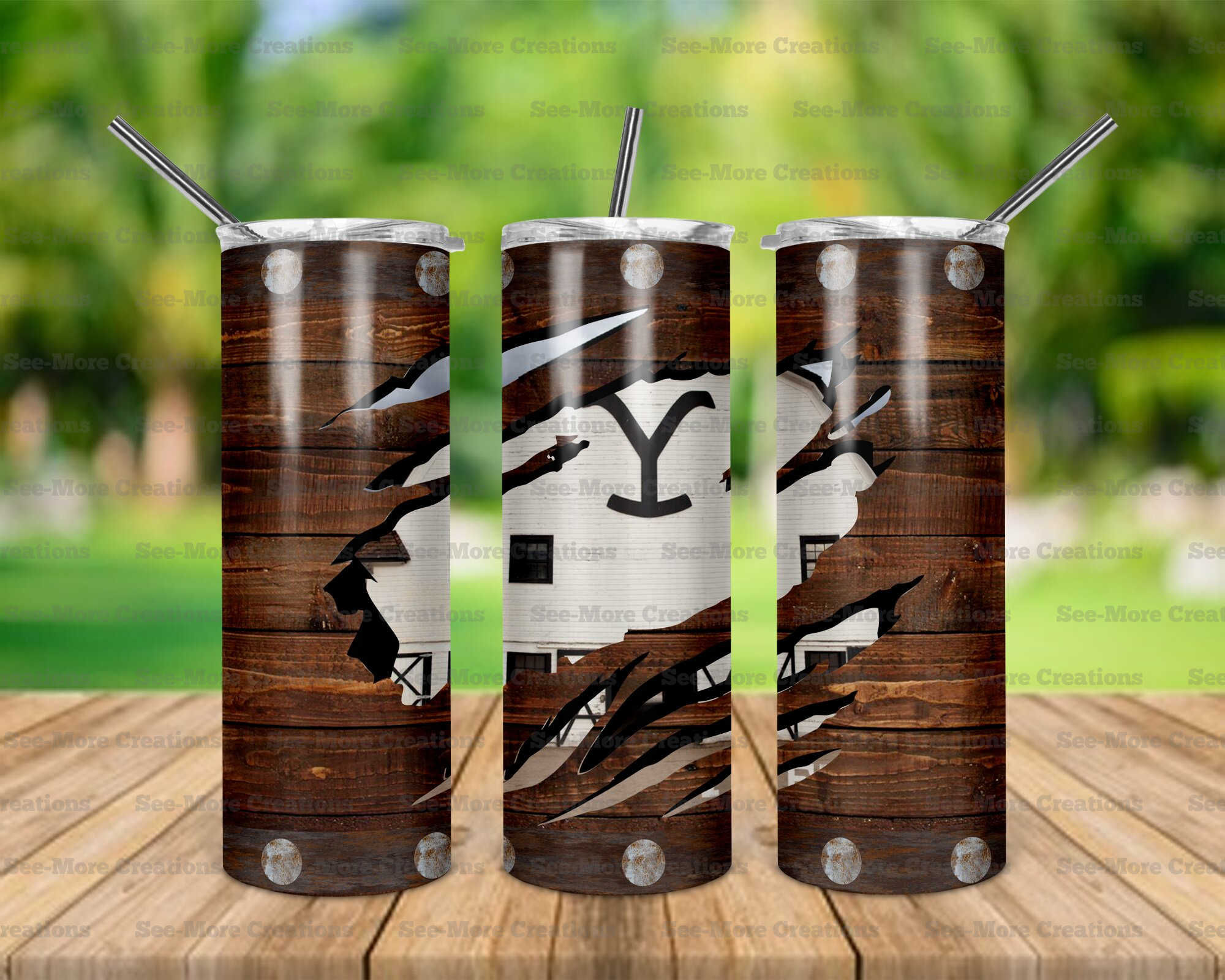 Yellowstone #15 Skinny Tumbler