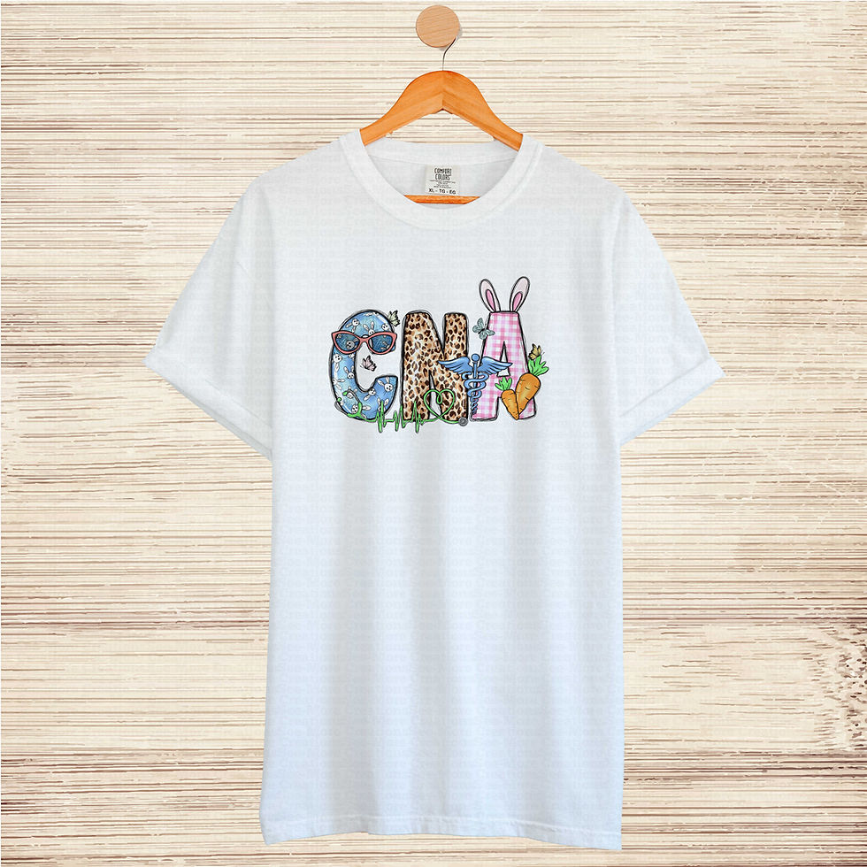 Thumbnail: Certified Nursing Assistant #4 CNA Women's Easter Shirt