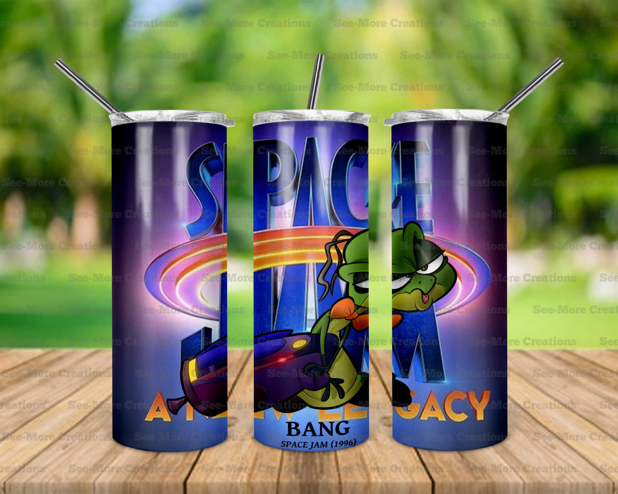 Bang #30 Space Jam Skinny, Sippy & Kids Tumblers