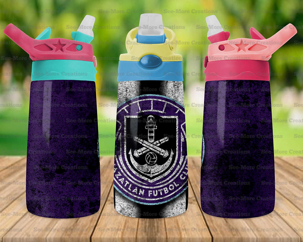 Thumbnail: Mazatlán F.C #1 Skinny, Sippy & Kids Tumblers