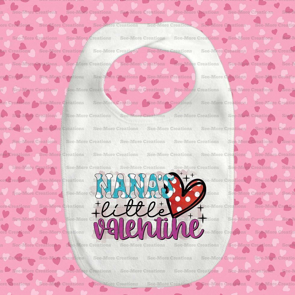 Thumbnail: Nana's Little Valentine #1 Bib, Jumper & Shirt