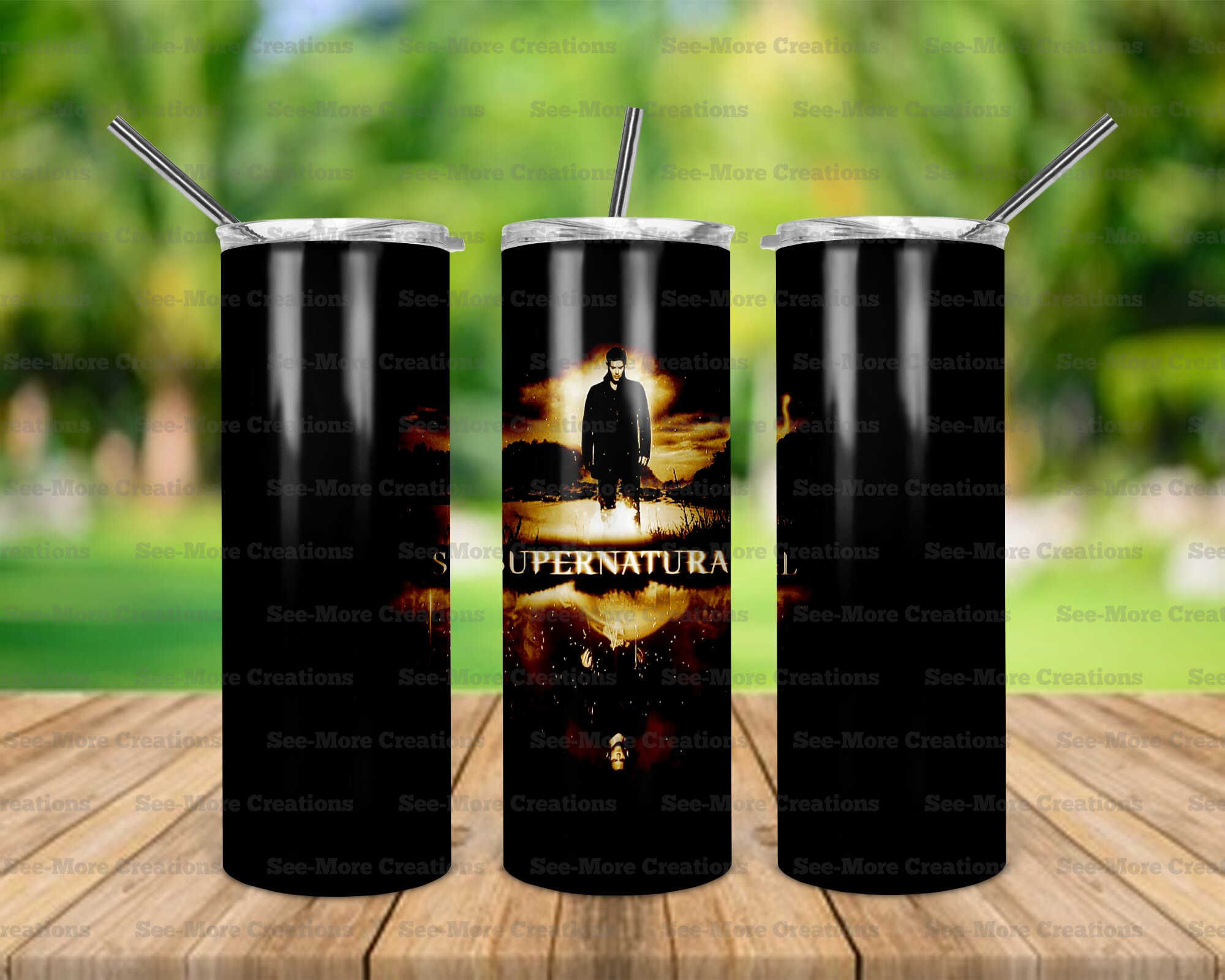 Supernatural #1 Skinny Tumbler