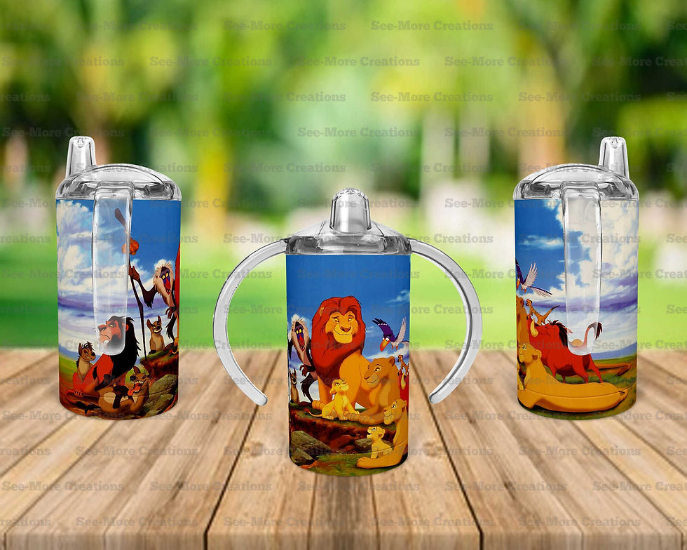 Miniatura: Lion King #3 Skinny, Sippy & Kids Tumblers