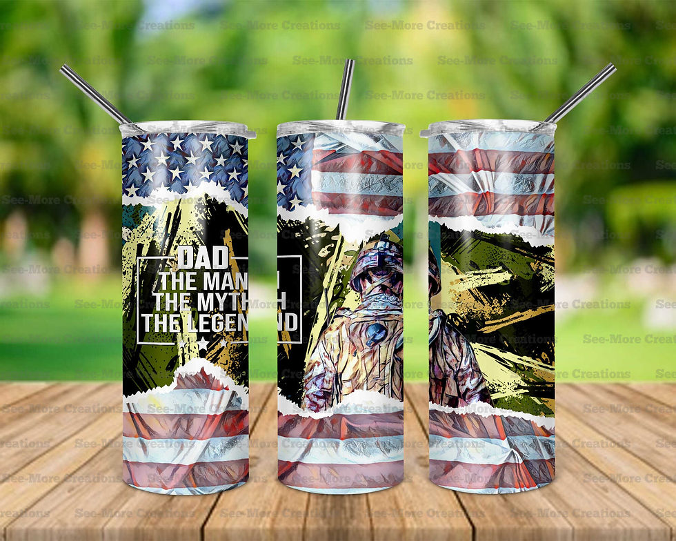 The Man The Myth The Legend #2 Skinny Tumbler