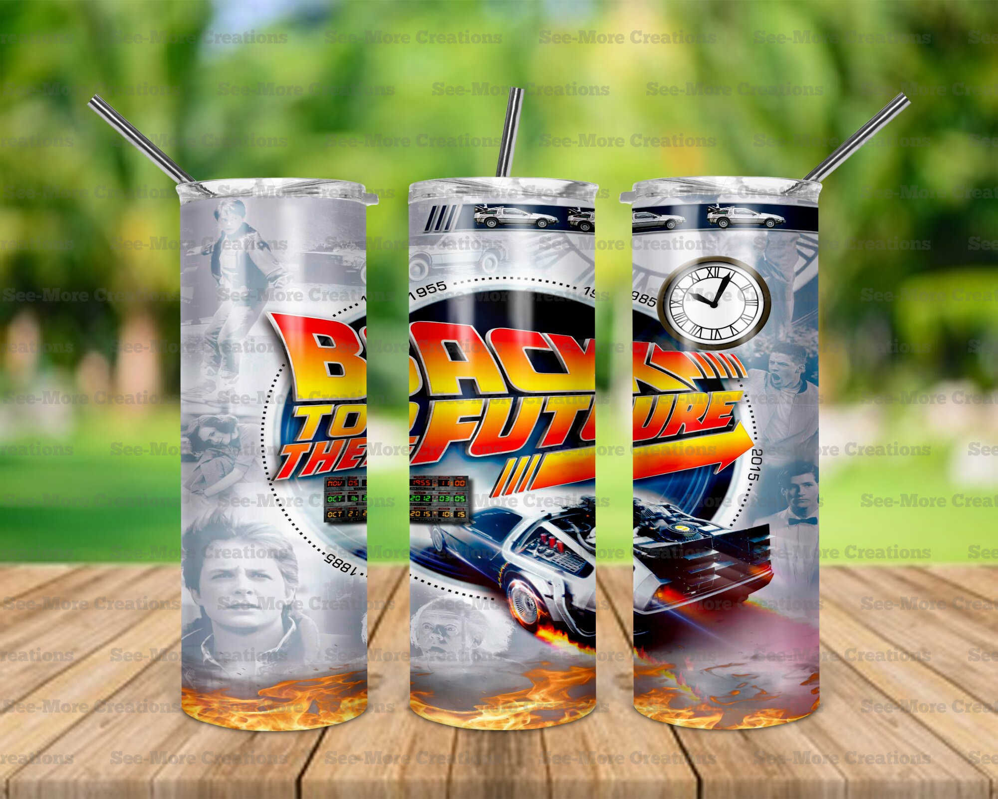 Back To The Future #6 Skinny Tumbler