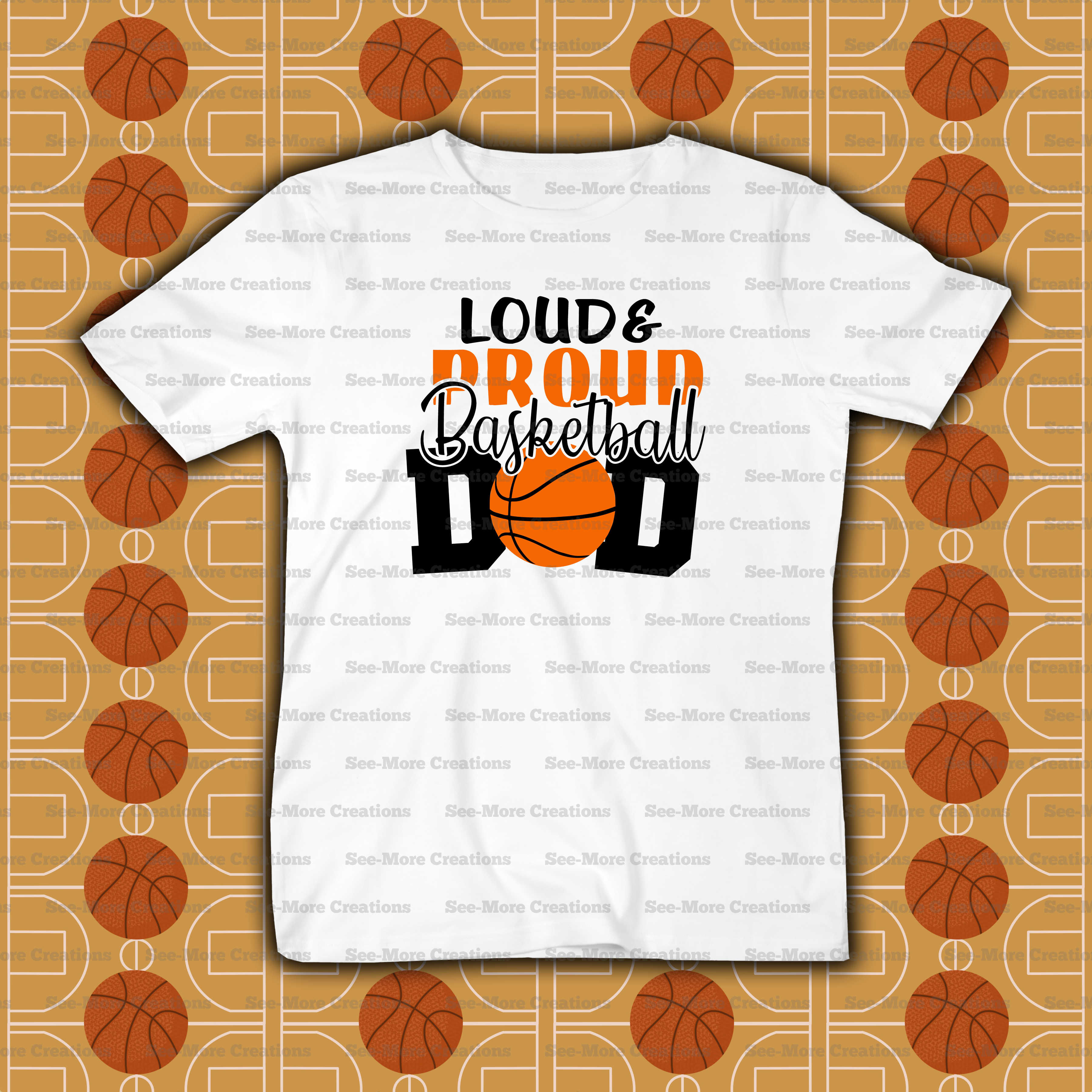 Loud And Proud Baseball Dad #4 Adult Shirt