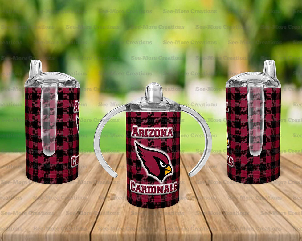 Miniature : Arizona Cardinals #27 Skinny, Sippy & Kids Tumblers