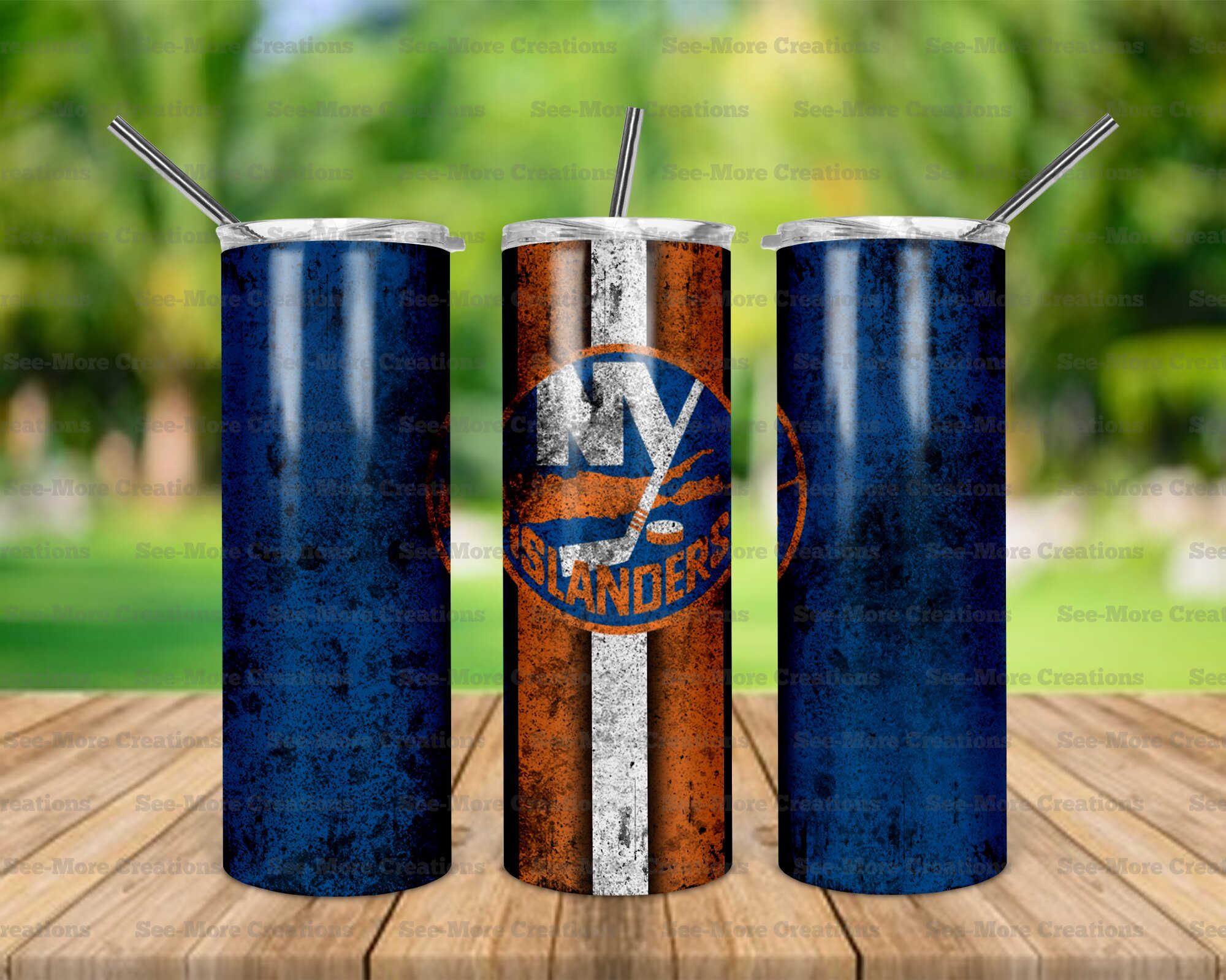 New York Islanders #1 Skinny, Sippy & Kids Tumblers