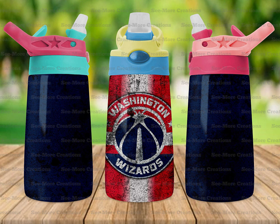 Thumbnail: Washington Wizards #2 Skinny, Sippy & Kids Tumblers