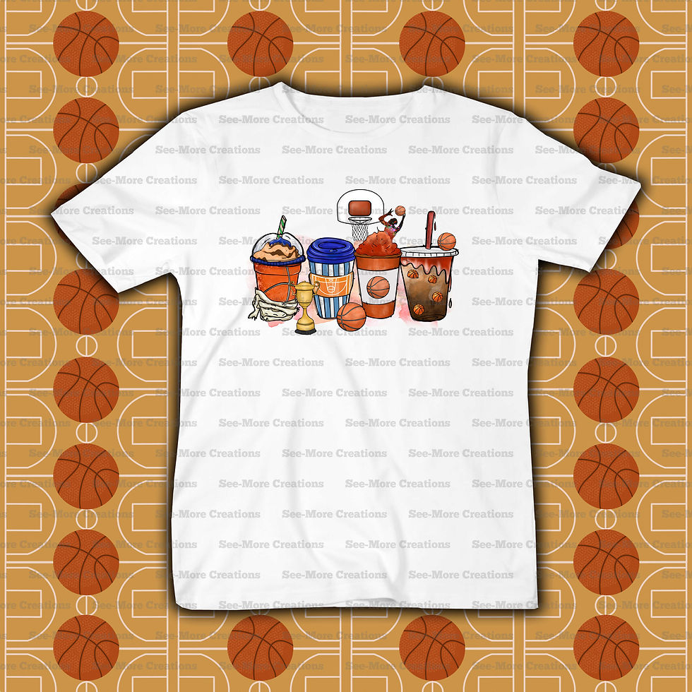 Basketball Coffees #2 Adult Shirt
