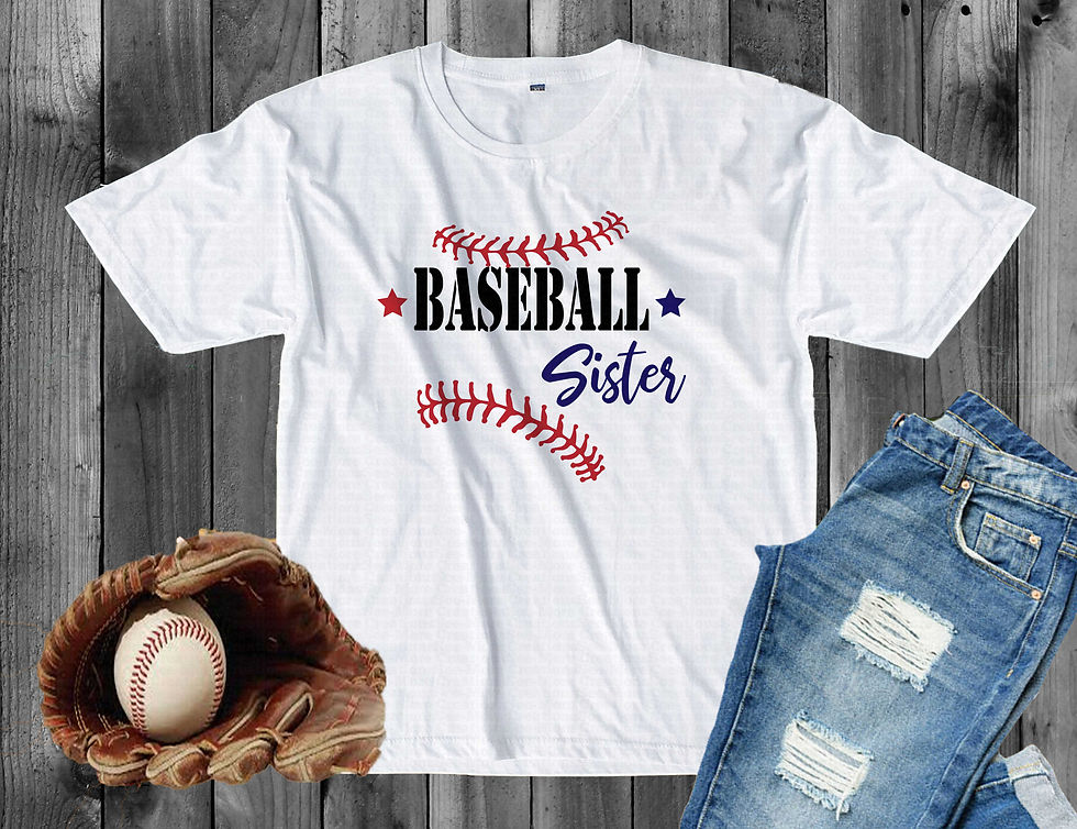 Thumbnail: Baseball Sister #4 Women's Baseball Shirt