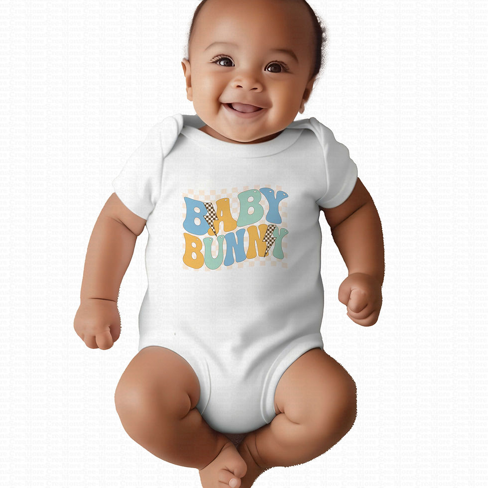 Baby Bunny #8 Boys Easter Bodysuit
