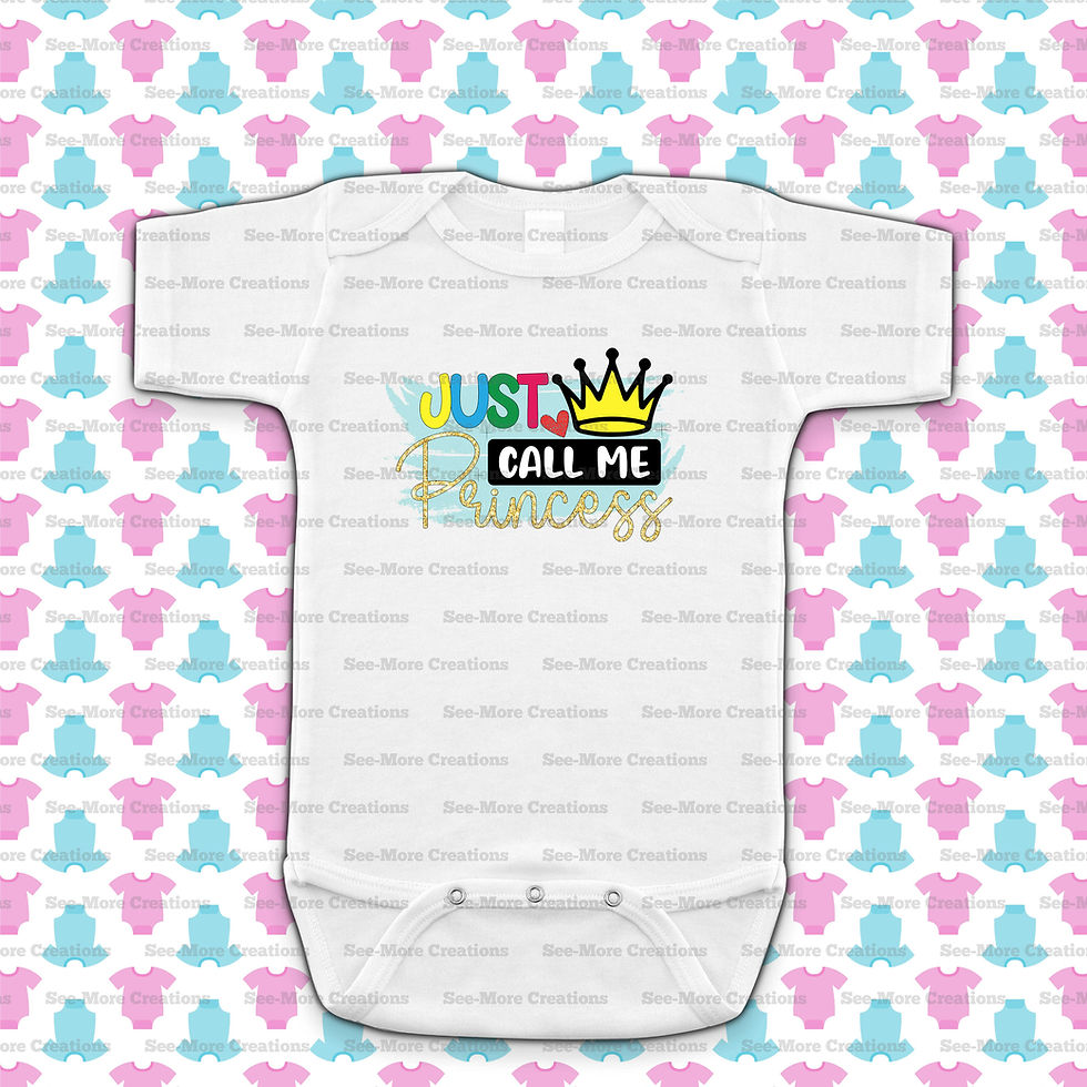 Thumbnail: Just Call Me Princess #1 Bib, Jumper & Shirt