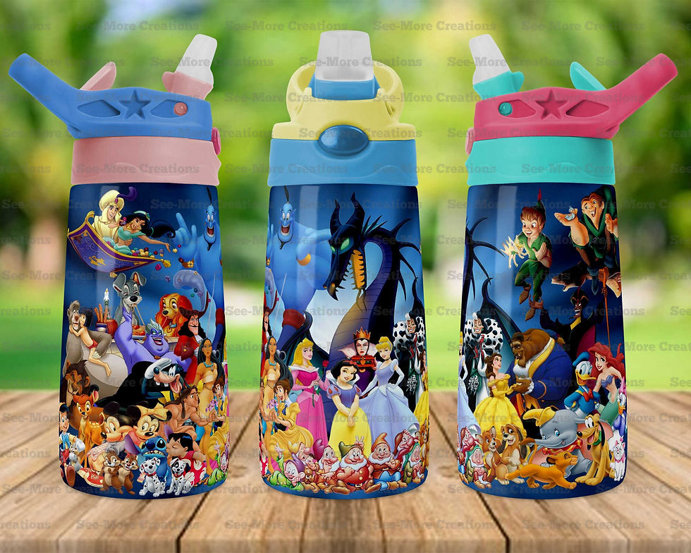 Μικρογραφία: Disney Characters #4 Skinny, Sippy & Kids Tumblers