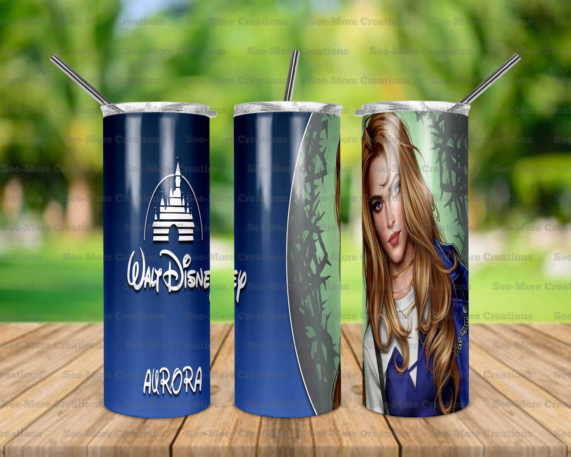 Aurora #2 Skinny Tumblers