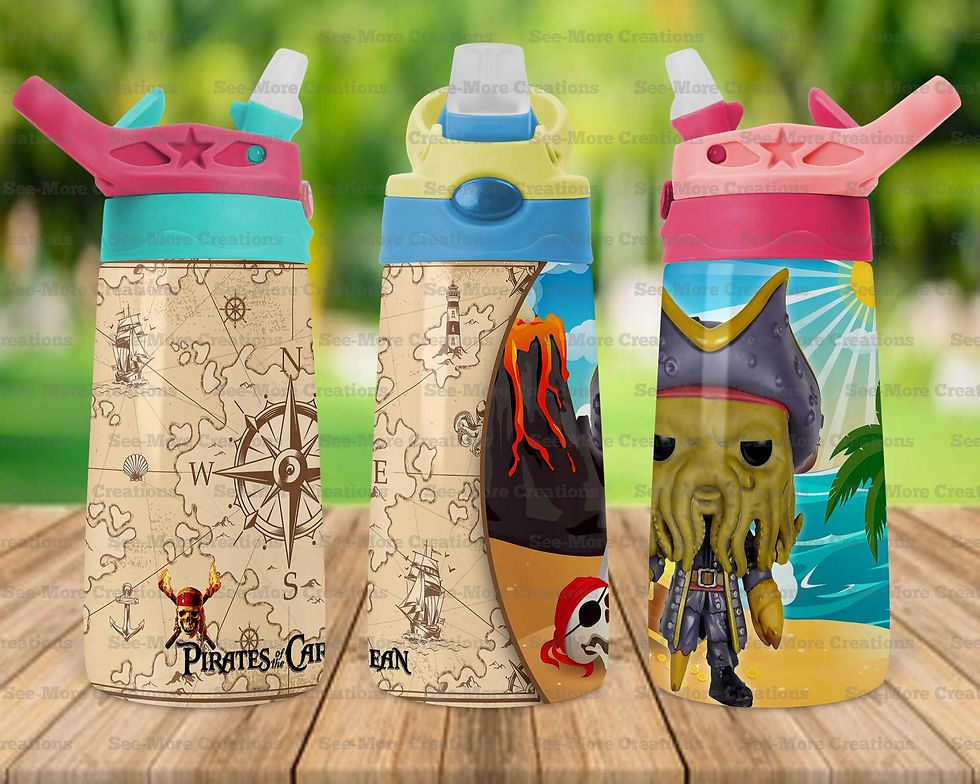 Thumbnail: Davey Jones #1 Skinny, Sippy & Kids Tumblers