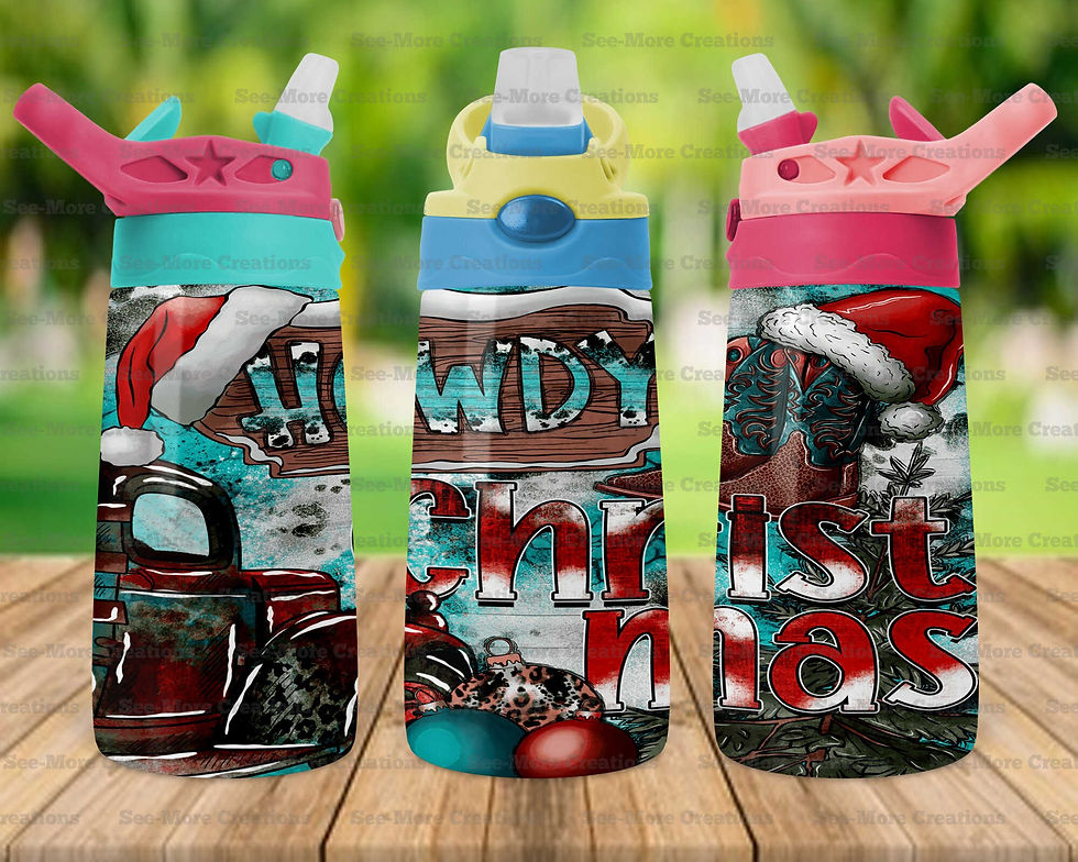 Thumbnail: Howdy Christmas #2 Skinny & Kids Tumblers