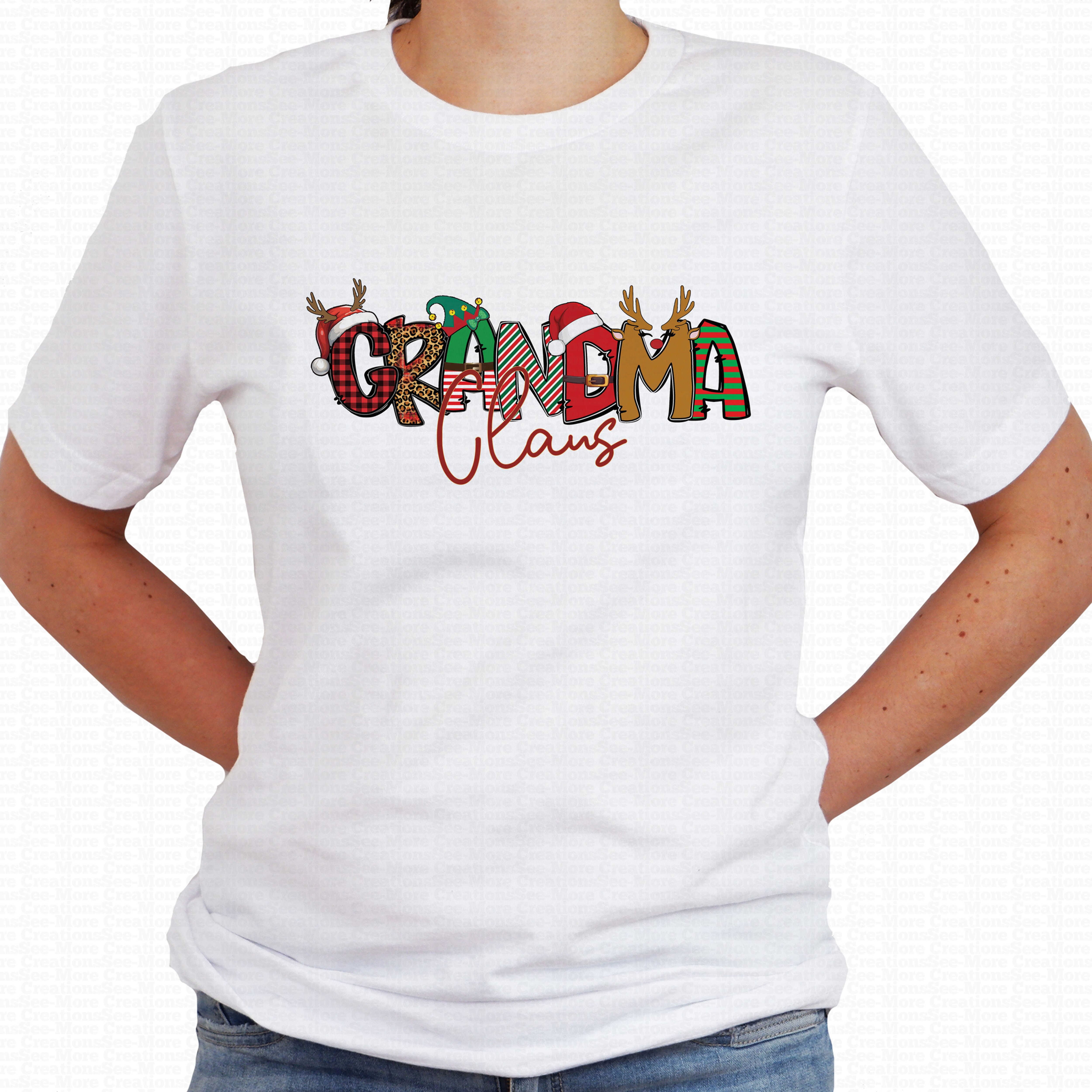 Grandma Claus #5 Women's Christmas Shirt