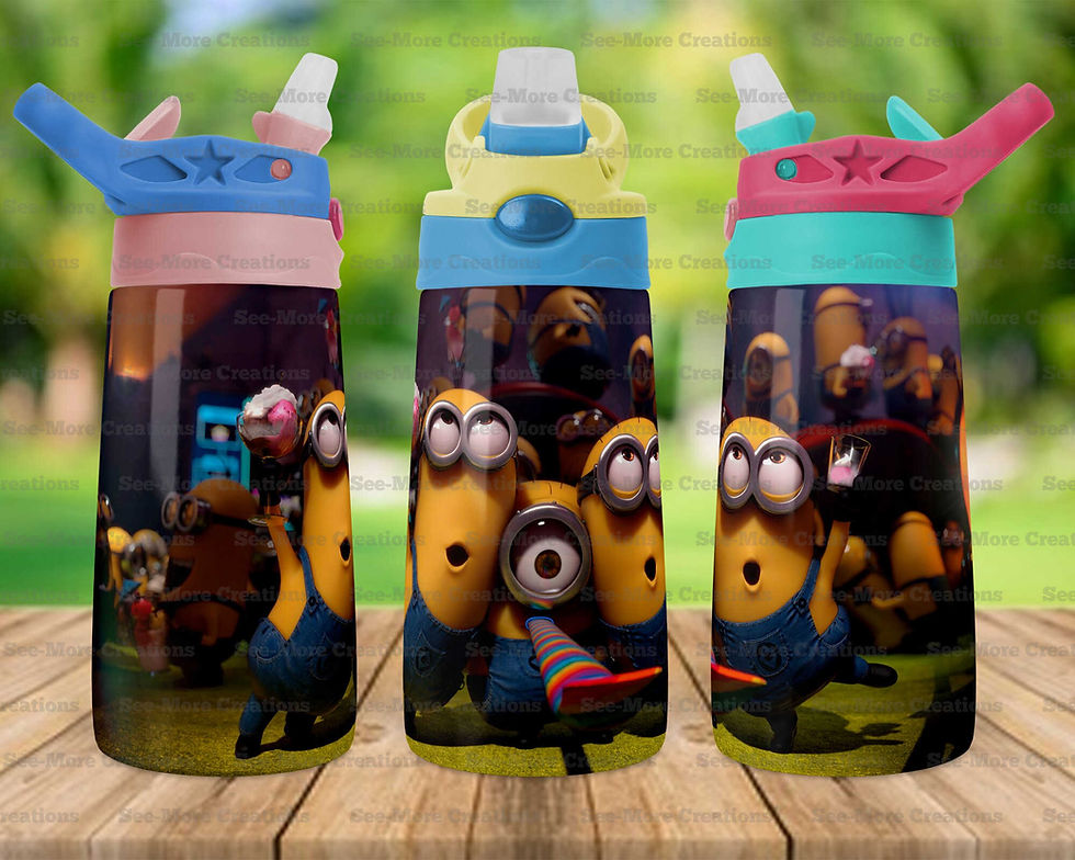 Thumbnail: Minions #2 Skinny, Sippy & Kids Tumblers