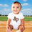 Thumbnail: Texas #1 Boys Or Girls Leopard Print Baseball Bodysuit