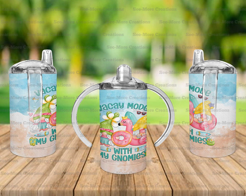 Thumbnail: Vacay Mode With My Gnomies #1 Skinny, Sippy & Kids Tumblers