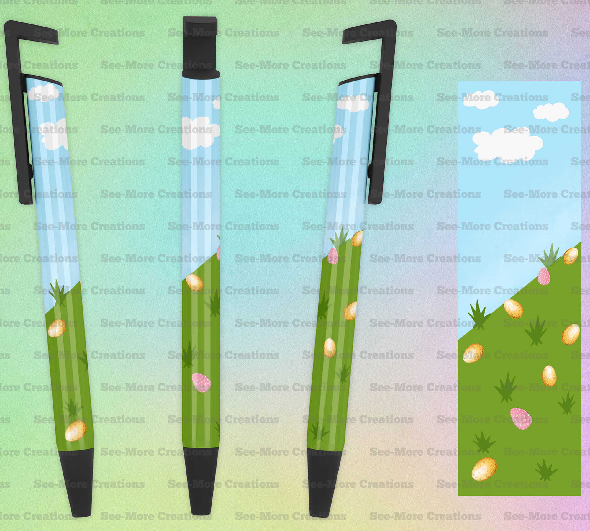 Eggs Rolling Down Hill #21 Pen