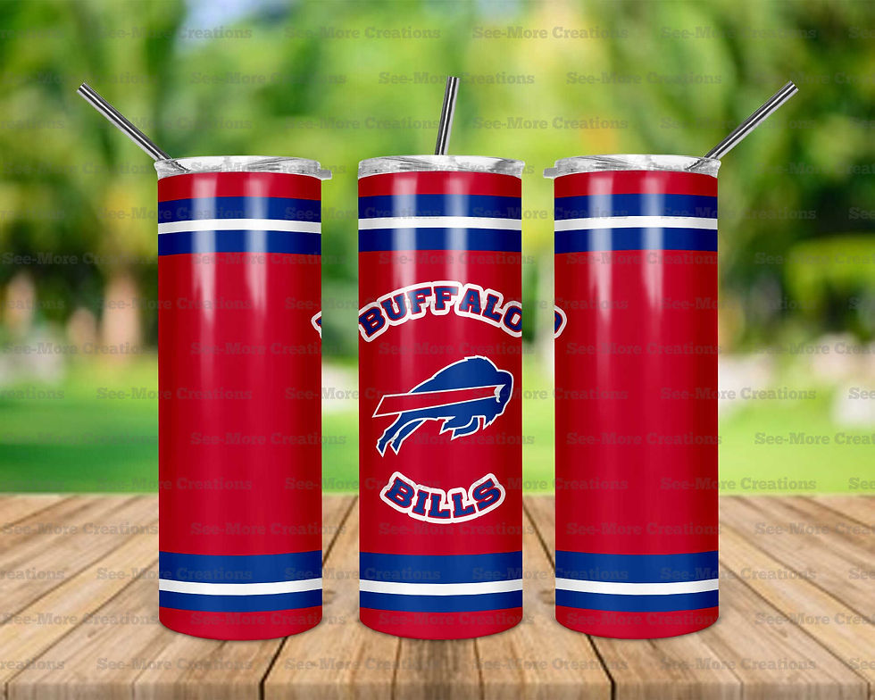 Buffalo Bills #7 Skinny, Sippy & Kids Tumblers