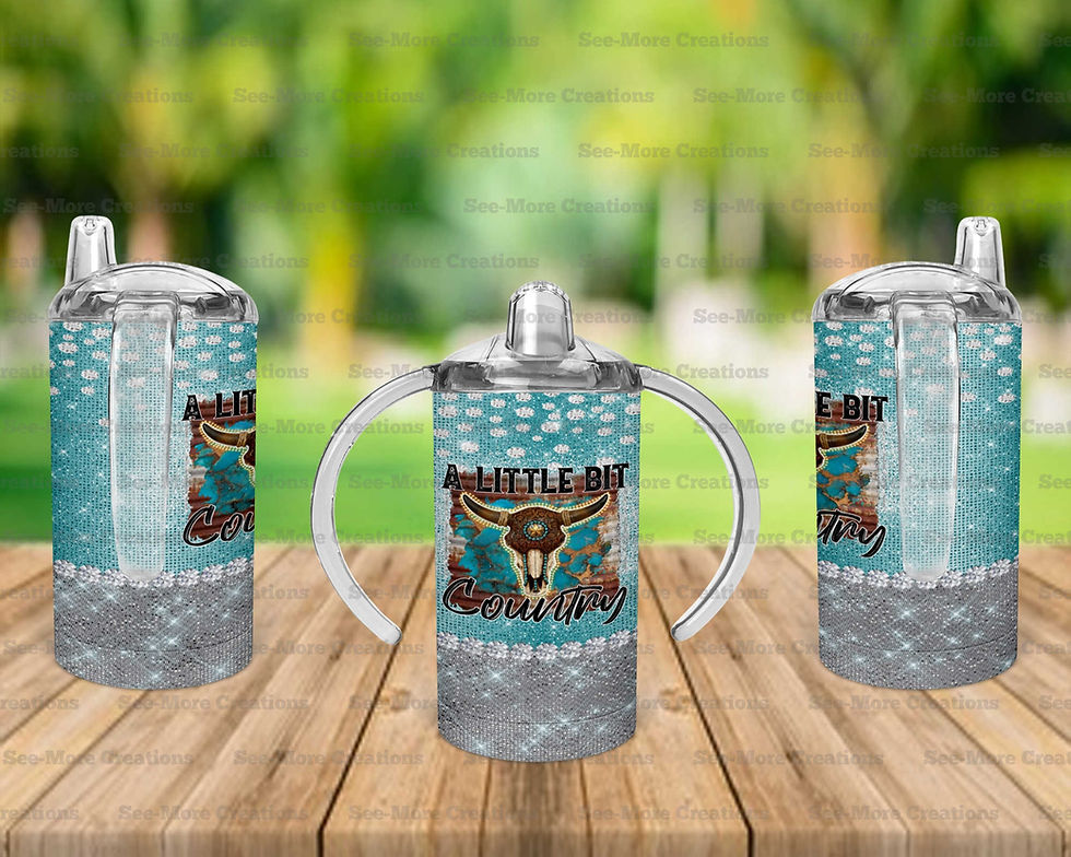 Thumbnail: A Little Bit Country #1 Skinny, Sippy & Kids Tumbler