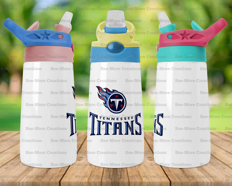 Thumbnail: Tennessee Titans #11 Skinny, Sippy & Kids Tumblers
