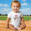 Thumbnail: Baseball Snowman #1 Boys Or Girls Baseball Bodysuit