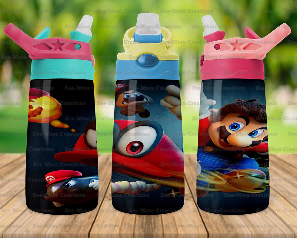 Thumbnail: Mario #16 Skinny, Sippy & Kids Tumblers