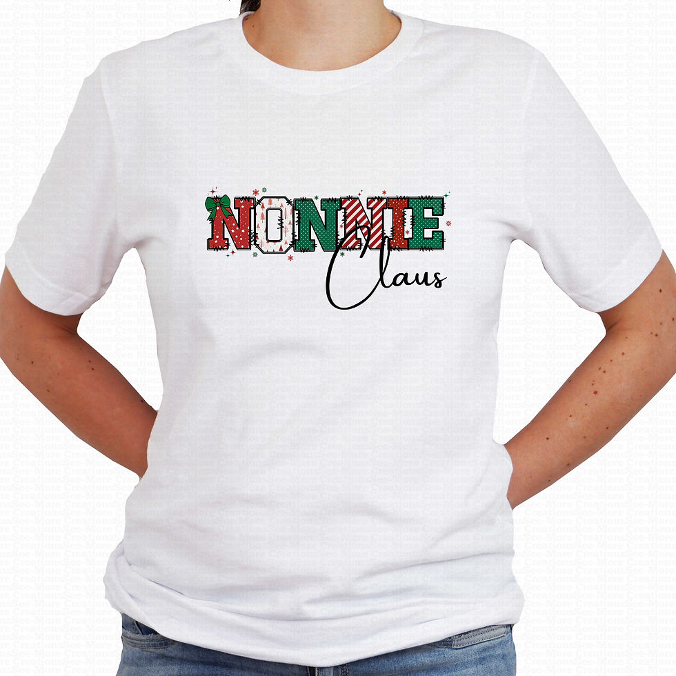 Nonnie Claus #1 Women's Christmas Shirt