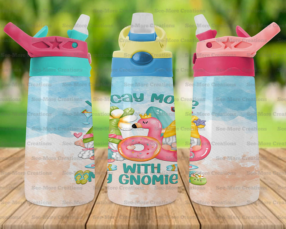 Thumbnail: Vacay Mode With My Gnomies #1 Skinny, Sippy & Kids Tumblers