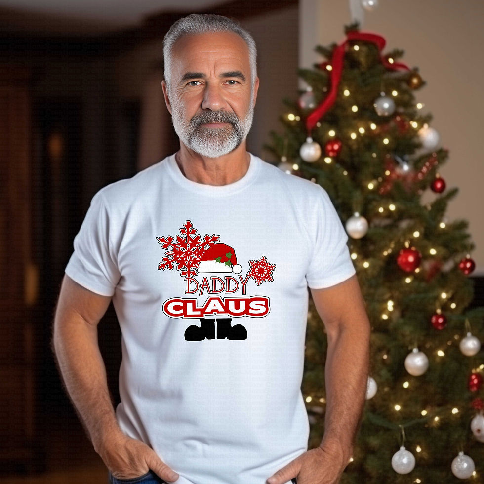 섬네일: Daddy Claus #7 Men's Christmas Shirt