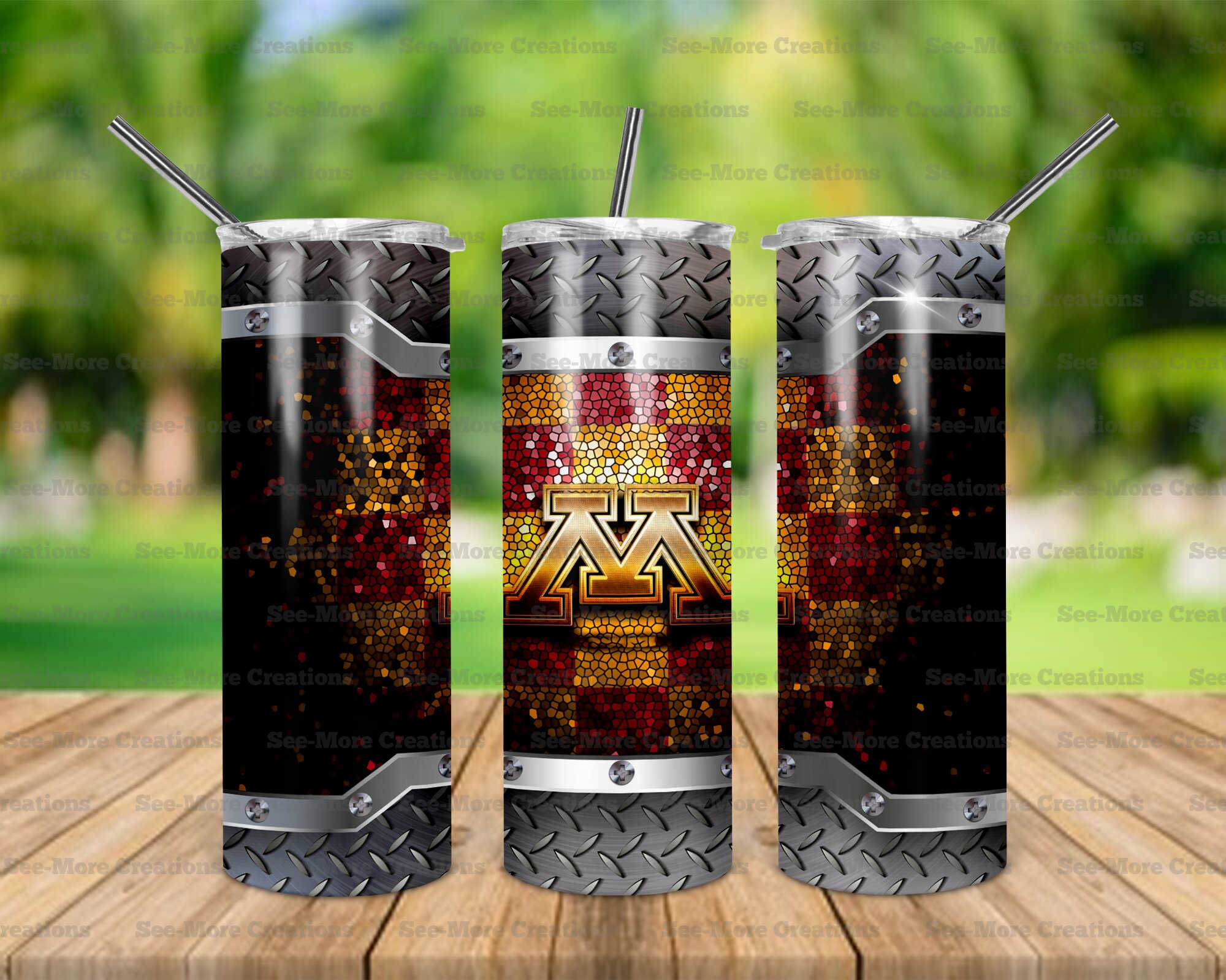 Minnesota Golden Gophers #1 Skinny, Sippy & Kids Tumblers